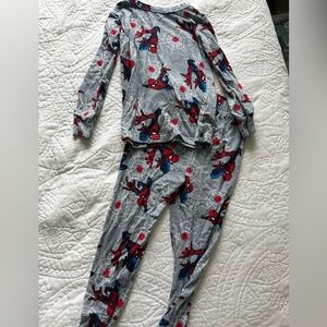 Spider-Man Kids Pajamas - Gray and Red